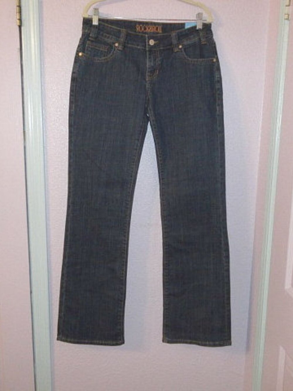 Rock n Roll Cowgirl Bootcut Jeans Size 30 Low Rise Riding Western Equestrian NWT